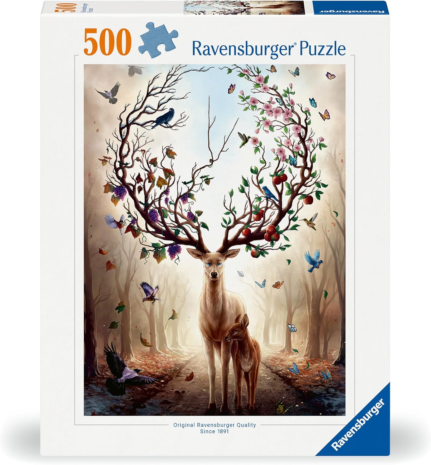 Ravensburger Magical Deer 500 Piece Puzzle image 0